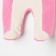 Combineson children with ears, color pink/print, height 68-74 cm (22)
