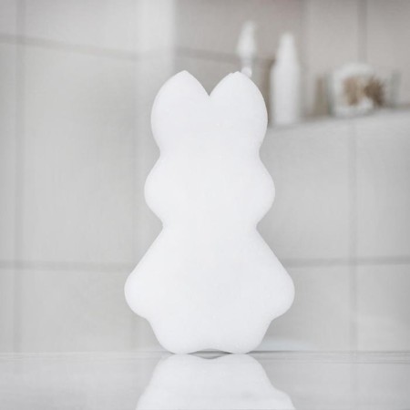 Bathing sparks "animals", 14 × 9 × 4 cm, super -furry foam, white color-3