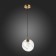 Suspension EVOLUCE. Sle103103-01. Satturo. 1x60 watts, e27, 20x20 cm, golden color