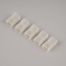 A set of ecola connecting connectors for 12 × 7 mm LED tape, 2-pin, 5 pieces