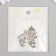 Decor Metal for creativity "Cat - oh, that's it! 1.6x2.5 cm