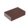 Sponge abrasive grinding tundra, soft, 100 x 70 x 25 mm, p80