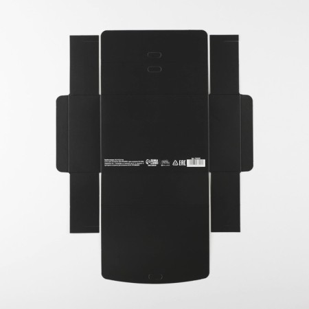 Gift folding box, packaging, “black”, 16.5 x 12.5 x 5 cm, without tape-4