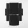 Gift folding box, packaging, “black”, 16.5 x 12.5 x 5 cm, without tape