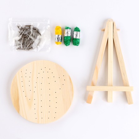 Set for creativity "String art. Cactus "on the stand-2