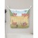 Organizer in a bath on suction cups “playful kittens”, for storing toys and trifles, size 33x39 cm