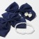 Set "chosen" 4 subjects: 2 hairpins, clips, bracelet, anime, color mix