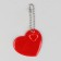 The reflective element "Heart", 5 × 5.5 cm, color mix
