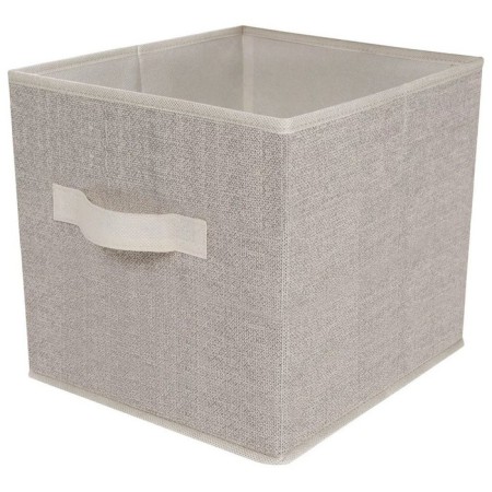 Box for storage "Len", 30x30x30 cm, beige