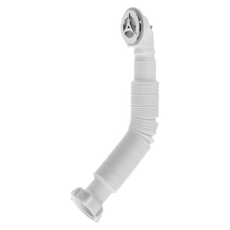 Overflow for Aquant washing, with a chrome mirror grill d = 36 mm, round