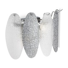 Wall lamp 40W, 2HE14, 23x14 cm, chrome