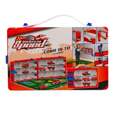 Game set "Fire Service", case, 5 metal machines-6