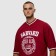 Male Harvard T -shirt, Bordeaux Color, One Size size
