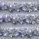 Girland "Mishura" 2 m Rosa, IP20, silver thread, 44 LED, 6 layers, d = 5 cm, white glow, AAX2