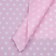 Matte film "large peas" pink, 0.58 x 0.58 m
