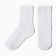 Children's socks with a net, white color, size 20-22
