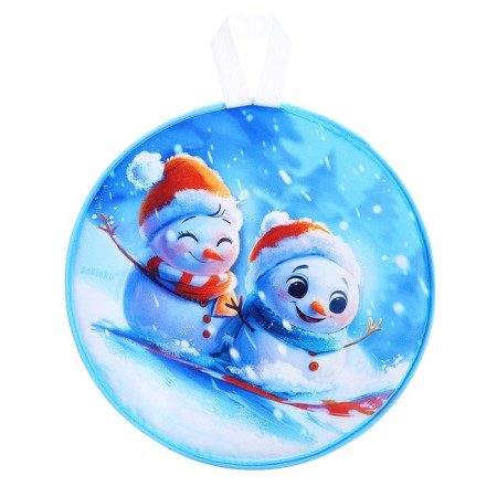 Ice is soft, children's "snowman", diameter 35 cm