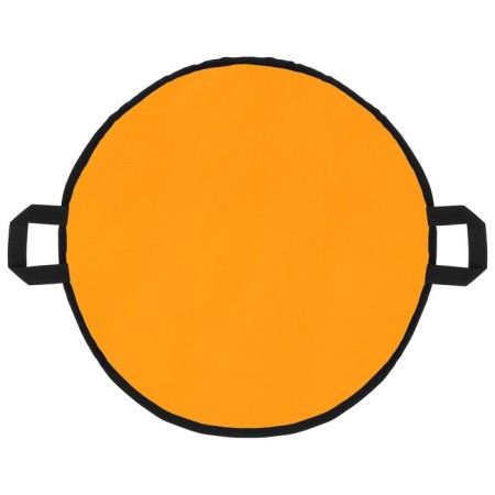 Ice -cat -cat, d = 60 cm, thickness 2 cm, orange color-2