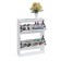 TOMA for shoes "TO-22", 600 × 220 × 800 mm, white color