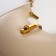 Female bag Textura, small size, beige color