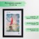 Photo frame MDF (108) 21x30 cm, black color