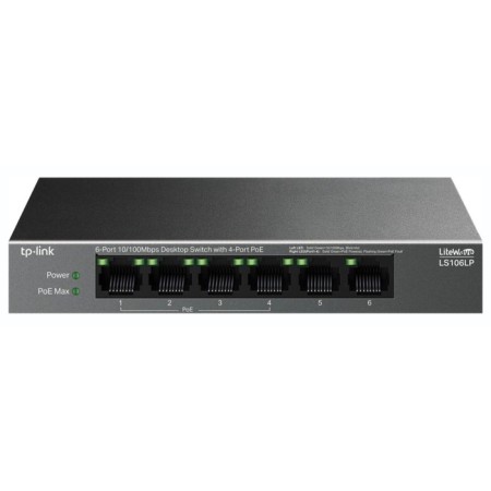 TP-Link LS106LP (L2) 6x100Mbit/s 4POE 41W Unguided-1