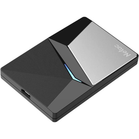 SSD NETAC USB-C 480GB NT01Z-480G-32BK Z7S 2.5 "Black Black-3