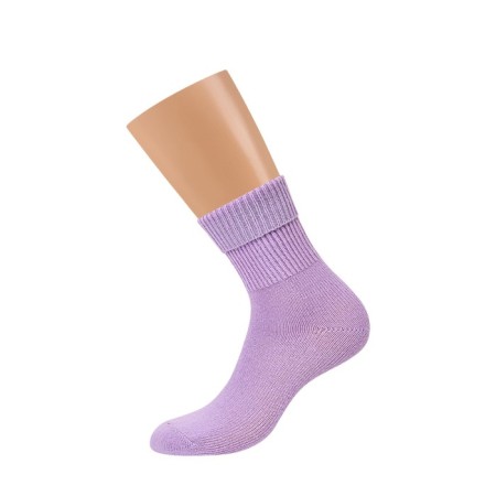 Women's socks mini inverno, single size, Lilla color-1