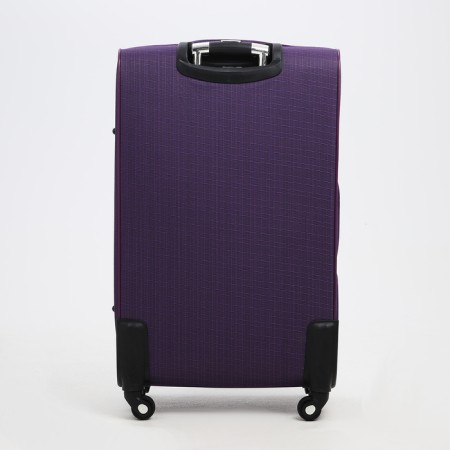 Big suitcase 28 ", a lightning department, code castle, 3 wheels, 2 external pockets, purple color-4