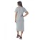 Female dress w.w.f.h., size 54, light gray color