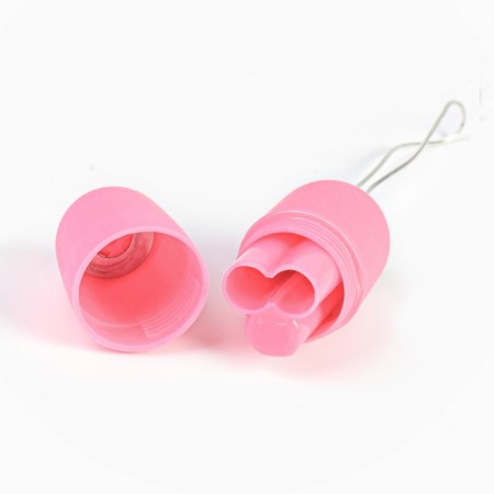 Vibroyaitzo jaga jaga, vibrator, remote control, ABS, Soft Touch, 7 x 3 cm, aaa, pink-3