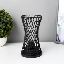 Jero nightlight LED from batteries 3haa black 10x10x18.5 cm Risalux