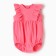 Body with ruffles crumb I am "Muslin", height 68-74 cm, pink color