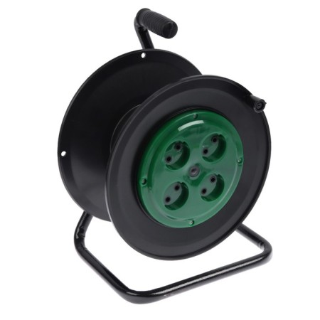 Coil 4 sockets, b/h, IP20, 16 A, UHL2, Green
