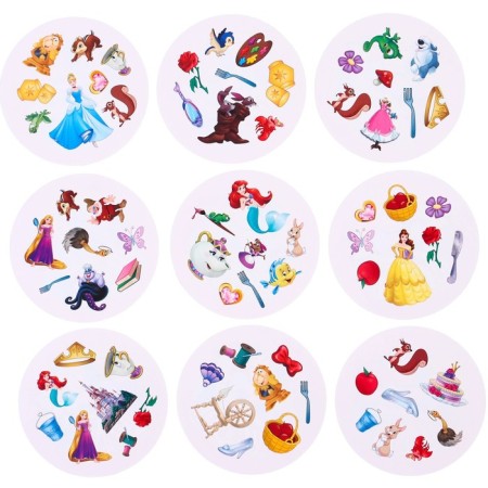 Card game to the speed and reaction "Dubbl", 20 cards, 5+, princesses-3