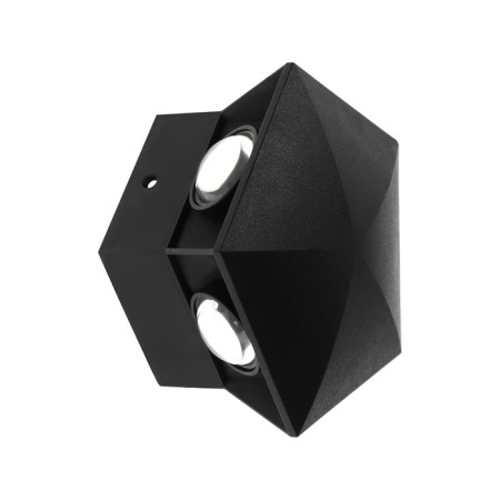 Facade lamp “Iskra”, FSD-052, 5 W, 3000k, 5 rays, IP65, 220 V, plastic, black-4