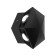 Facade lamp “Iskra”, FSD-052, 5 W, 3000k, 5 rays, IP65, 220 V, plastic, black
