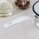 Bucket 600 ml, enameled cover, without decolleys, plastic handle, induction, white color
