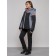 Ski jacket women's, size 54, black color