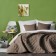 Cover with pillowcases "Kim", size 230x250 cm, cappuccino color