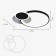 Ceiling Lamp Rivoli Julia LED with a remote control 52 W 4000K - 6000K LED