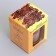 Aromatic candle in glass 5x6cm, chocolate