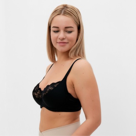Women's bra, black color, size 85c-1