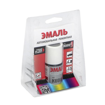 Enamel Kudo car repair with a brush "quartz 630", metallic, 15 ml-2