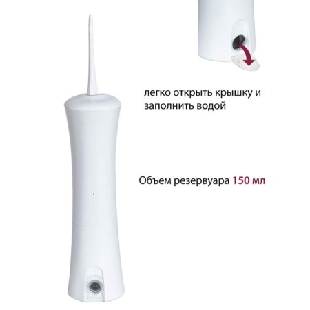 Pioneer TI-1008, 150 ml, 3 modes, 2 nozzles, white, white-3