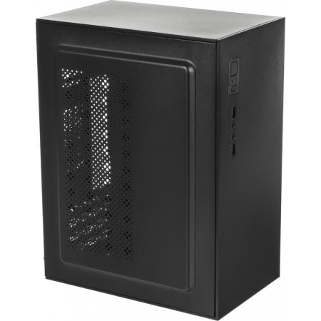 The ACCORD ACC-259 case is black without BP MATX 1x80mm 2xusb2.0 Audio