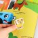 Reusable stickers "Farmers", A4 format, blue tractor