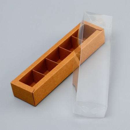 Box for 5 sweets, 22 x 5.5 x 3.5 cm. Confectionery packaging-2