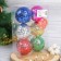 Set of balls plastic D-7 cm, 6 pcs "Mix" mix