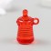Decor for creativity plastic "Bottle" transparent color set of 20 g 1.7x1.7x3.4 cm